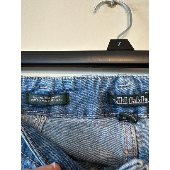 Womens Wild Fable super high rise shorts 2 NWT - Picture 3 of 5